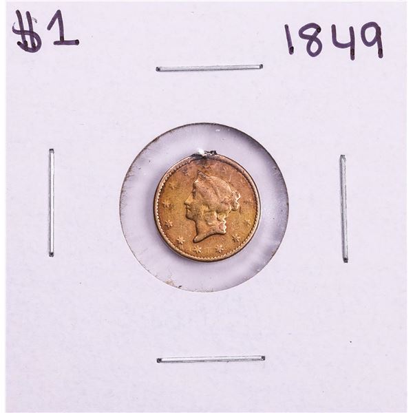 1849 $1 Liberty Head Gold Dollar Coin