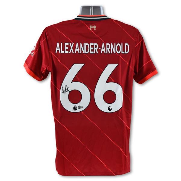 Liverpool FC Jersey Autographed By Trent Alexander-Arnold