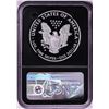 Image 2 : 2021-W $1 Proof American Silver Eagle Coin NGC PF70 Ultra Cameo FDOI Mercanti Signed