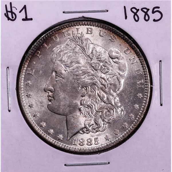1885 $1 Morgan Silver Dollar Coin