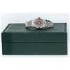 Image 6 : Rolex Ladies Stainless Steel Ruby & Diamond Datejust Watch With Rolex Box