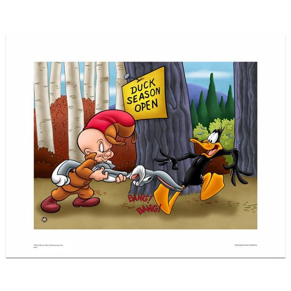 Looney Tunes "Duck Season" Limited Edition Giclee On Paper