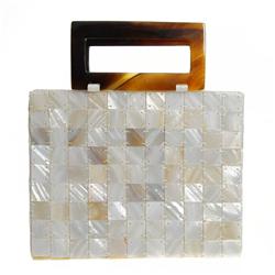 Handcrafted Mother of Pearl Handbag