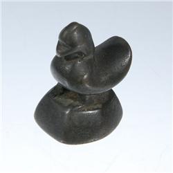 Duck Opium Weight  Early 1900s Bronze