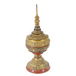 Antique Buddhist Temple Offering Chalice