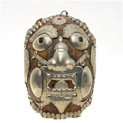 Tibet Turtle Shell Ritual Mask