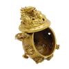 Image 2 : Gilded Tibet Bronze Dragon Censer