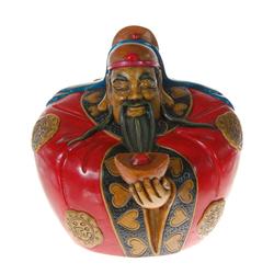 Handcarved Chinese Good Luck Wise Man