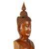 Image 3 : Handcarved Large Old Teak Thai Style Buddha 