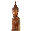 Image 5 : Handcarved Large Old Teak Thai Style Buddha 