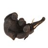 Image 5 : Hand Carved Teak Reclining Elephant