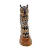 Image 1 : Water Buffalo Horn Scrimshaw Owl RARE 