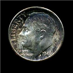 1946S Roosevelt Dime Choice+ UNC Mintmark Variety