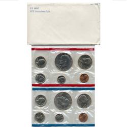 1975 US Coin Original Mint Set GEM Potential