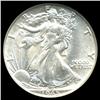 1945 Walking Liberty Half Dollar Graded Gem UNC