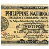 1941 Philippines 20 P Guerrilla Note WW2
