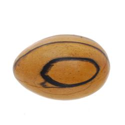 Handcarved Ebony Wood Worry Stone
