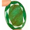 232ct. Rare Huge Collector's Natural S. American Emerald RETAIL $25000