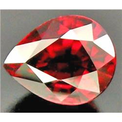 3.35ct. Attractive VERY RARE FLAWLESS Top Pink Red Zircon Unheated RETAIL $2250