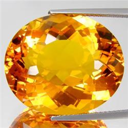 2.75ct. Oval Natural Citrine Gem 8x10mm RETAIL $475