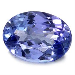 0.3ct. Lovely Blue VVS A Block Tanzanite Oval Cut 5x3 mm RETAIL $600