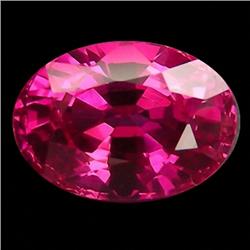 1.4Ct Oval Natural Pink Mystic Topaz VVS RETAIL $500 (GEM-3673R)