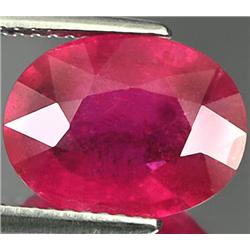 4.95ct. Fabulous RARE Natural Red Pink Ruby Mozambique Gem VS RETAIL $3900 (GEM-3676)