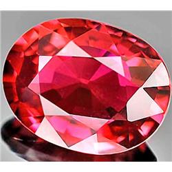 1.65ct. Elegant Natural RARE Red Pink Tourmaline Nigeria VVS RETAIL $650 (GEM-3700)