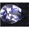 6mm Pretty Natural Violet Blue Iolite Pear VVS RETAIL $450 (GEM-3726R)