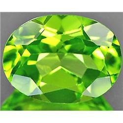 1.98ct. Beautiful Natural RARE Green Color Peridot VVS RETAIL $850 (GEM-3757)