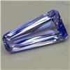 1.29ct. Shinning Hot Violet Blue Tanzanite AAA RARE FLAWLESS A Block RETAIL $5000 (GEM-3812)
