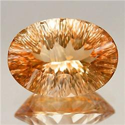 13.12ct. AAA 18X13mm. Top RARE Imperial Topaz Unheated FLAWLESS RETAIL $16500 (GEM-3815)