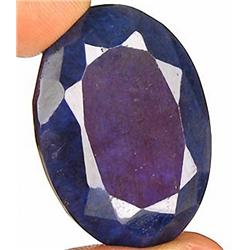 131ct. Museum Grade Collector's Natural Royal Blue Sapphire RETAIL $13500 (GEM-3587)