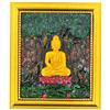 1500 ct. Sapphire Buddha Amulet Statue Picture Frame RETAIL $1850 (GEM-3617)
