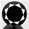 7.24ct. RARE Excellent DEEP BLACK Natural Diamond RETAIL $27500 (GEM-3663)