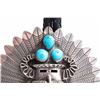 Image 7 : Outstanding Navajo Kachina Large Bolo by H. Boyd