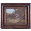 Image 1 : Norma Wilson Barn Near Wimer, Oregon Oil Painting