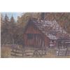 Image 7 : Norma Wilson Barn Near Wimer, Oregon Oil Painting