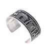 Image 2 : Navajo Randy Begay Jr. Storyteller Silver Bracelet