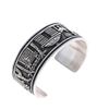 Image 4 : Navajo Randy Begay Jr. Storyteller Silver Bracelet