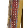 Image 10 : Kiowa Beaded Painted High Top Moccasins c. 1930-