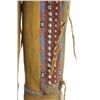Image 13 : Kiowa Beaded Painted High Top Moccasins c. 1930-