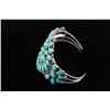 Image 10 : Navajo Turquoise Cluster Bracelet by J&W Begay