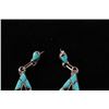 Image 19 : C. 1950 Zuni Turquoise Inlaid Necklace & Earrings