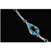 Image 8 : C. 1950 Zuni Turquoise Inlaid Necklace & Earrings