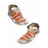 Image 1 : 19th C. Sioux Quilled & Beaded Hard Sole Moccasins