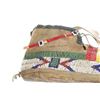 Image 23 : 19th C. Sioux Quilled & Beaded Hard Sole Moccasins