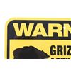 Image 2 : Grizzly Bear Warning Sign from Canada
