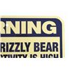 Image 3 : Grizzly Bear Warning Sign from Canada