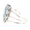 Image 5 : Navajo (Dinè) Thomas Tso Kingman Turquoise Cuff